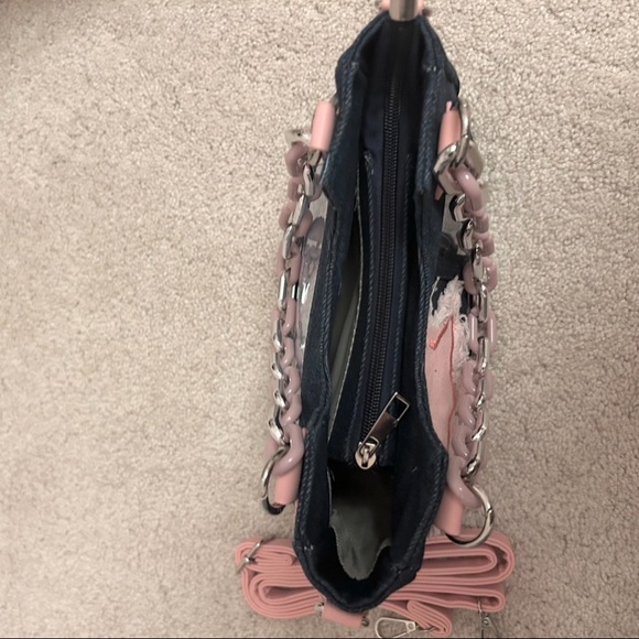 y2k denim star handbag / crossbody - Picture 6 of 7